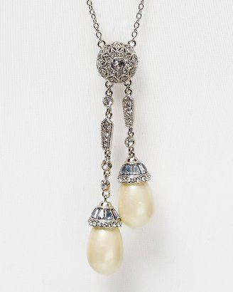 Carolee Newport Nouveau Double Drop Pendant Necklace, 30