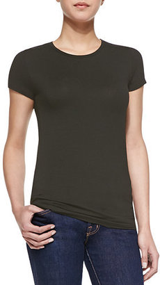 Neiman Marcus Majestic Paris for Soft Touch Short-Sleeve Tee