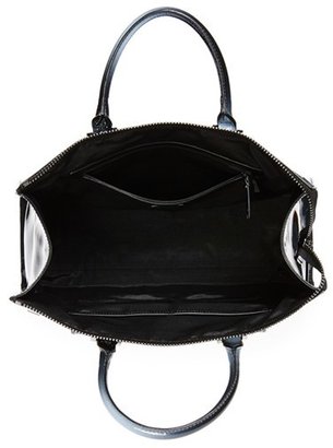 Milly 'Large Piper' Patent Leather Tote