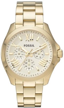 Fossil Cecile Gold Tone Chronograph Ladies Watch