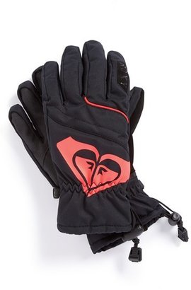 Roxy 'Popi' Waterproof Snowboard Gloves (Big Girls)