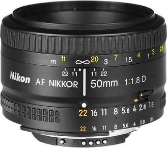 Nikon AF 50mm F/1.8 NIKKOR Lens