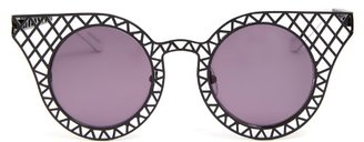 House of Holland Cagefighter metal sunglasses