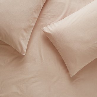 Habitat Washed Cotton Standard Pillowcase Pair - White