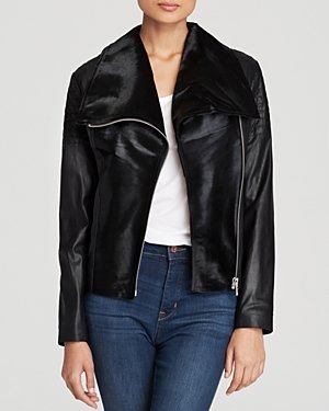 Dakota Collective Jacket - Tania Calf Hair Leather
