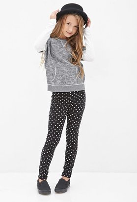 Forever 21 girls Layered Marled Top (Kids)