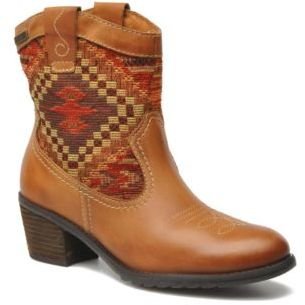 PIKOLINOS Women's Andorra 913-9812 Rounded toe Ankle Boots in Brown