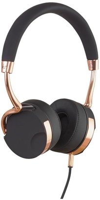 Kitsound Milano on Ear Headphones with Call Handling - Black Gold