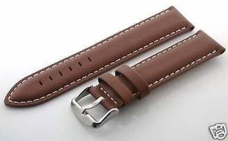 Tag Heuer 22mm Leather Strap For Watch Light Brown #5 Ws