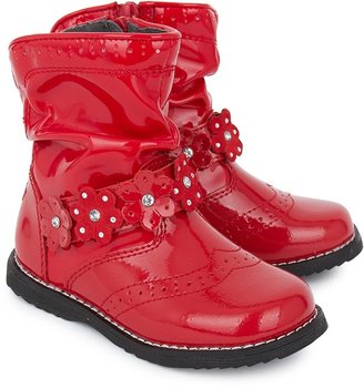 Lelli Kelly Kids Red Florence Ankle Boots