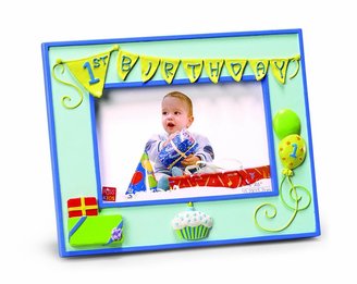 Russ Berrie- 1St Birthday 4" X 6" Photo Frame, Blue