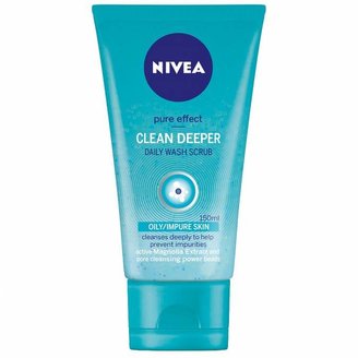Nivea Young Clean Deeper Wash Scrub 150 mL
