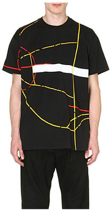 Givenchy Basketball court-print t-shirt - for Men