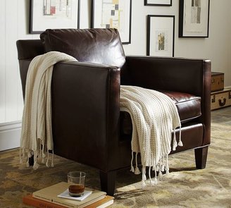 Pottery Barn Anderson Leather Armchair