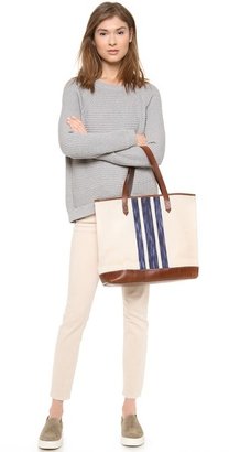 Madewell Striped Transport Tote