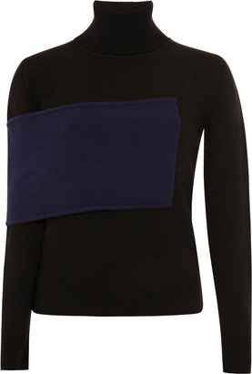 J.W.Anderson M'O Exclusive: Wool-Blend Banded Knit Top