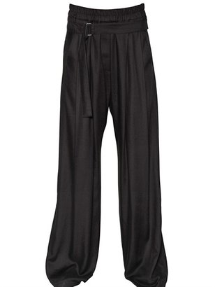 Ann Demeulemeester Viscose Crepe Trousers
