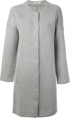 Alexander Wang T By round neck coat
