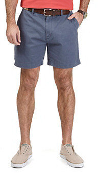 Nautica Men's Twill Flat-Front Shorts