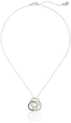 Anna Beck Designs "Timor" Sterling Silver Woven Knot Necklace, 16" with 3" Extender
