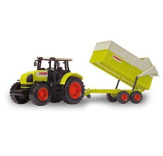 House of Fraser Dickie CLAAS Tractor and Trailer Set