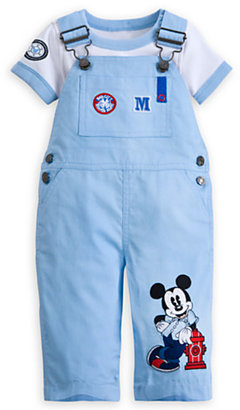 Disney Mickey Mouse Corduroy Dungaree Set for Baby