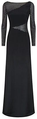Emilio Pucci Cady Crystal Sleeve Gown