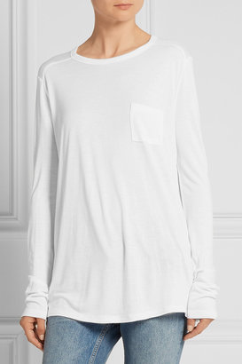Alexander Wang T by Classic jersey top