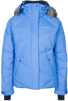 Columbia LAY D Down jacket harbour blue/optic dobby