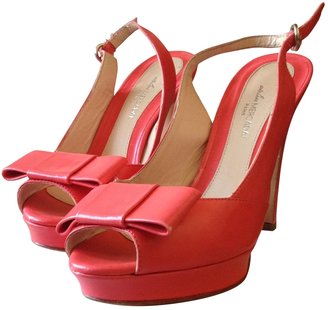 Atelier Mercadal Pink Leather Heels