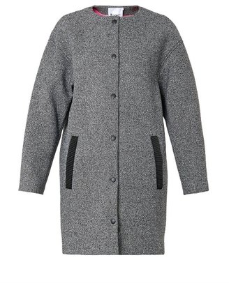 Alexander Wang T BY Textured bonded-neoprene coat