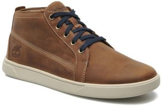 Timberland Men's Groveton Leather Chukka Hi-top Lace-up Shoes in Brown