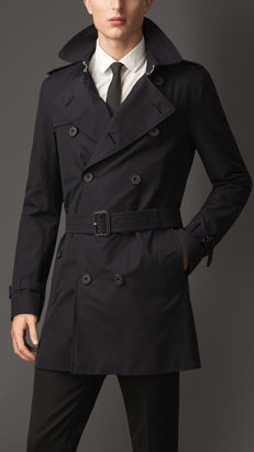 Burberry Striped Undercollar Trench Coat