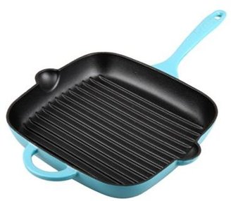 Denby Cast iron 25 cm Azure square grill pan