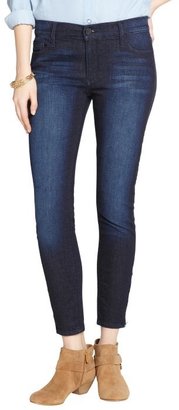 Black Orchid russian navy stretch denim ankle zip jeans