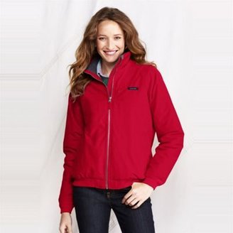 Lands' End Lands End Red womens classic squall jacket