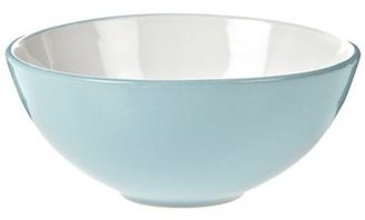 Debenhams Blue 'Two Tone' cereal bowl