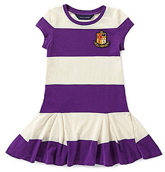 Ralph Lauren Childrenswear Stripe Godet Dress