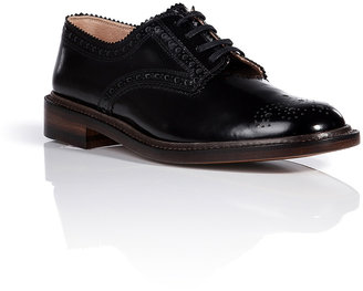 Robert Clergerie Old Robert Clergerie Leather Egro Lace-Ups Gr. 36