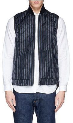 Nobrand Detachable vest houndstooth tweed biker jacket