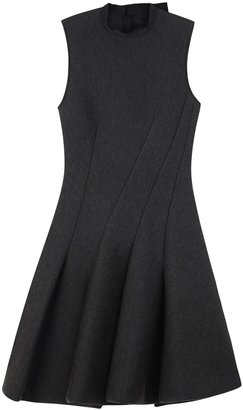 Lanvin Dark grey knitted flared dress