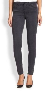 J Brand Maria High-Rise Luxe Sateen Skinny Jeans