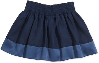 Little Marc Jacobs Twill Skirt with Piping