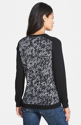 Nordstrom Patterned Cashmere Sweater