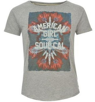 Soul Cal SoulCal American Girl T Shirt Ladies