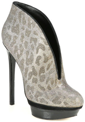 Brian Atwood Fortosa Bootie in Leopard Glitter