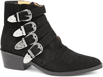 Toga Lorna suede ankle boots