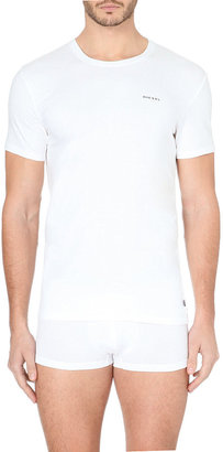 Diesel Plain Logo 2 Pack T-Shirts - for Men