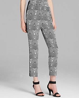 Marc by Marc Jacobs Track Pants - Gamma Printed Silk