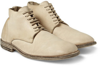 Guidi Leather Lace-Up Boots